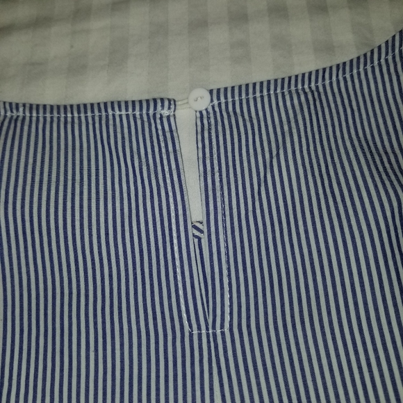 Striped Cotton Blouse - Picture 7 of 11